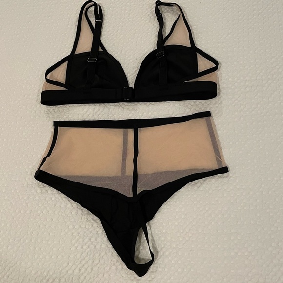 Victoria’s Secret Mesh Bra and High Waisted Thong - Picture 3 of 3